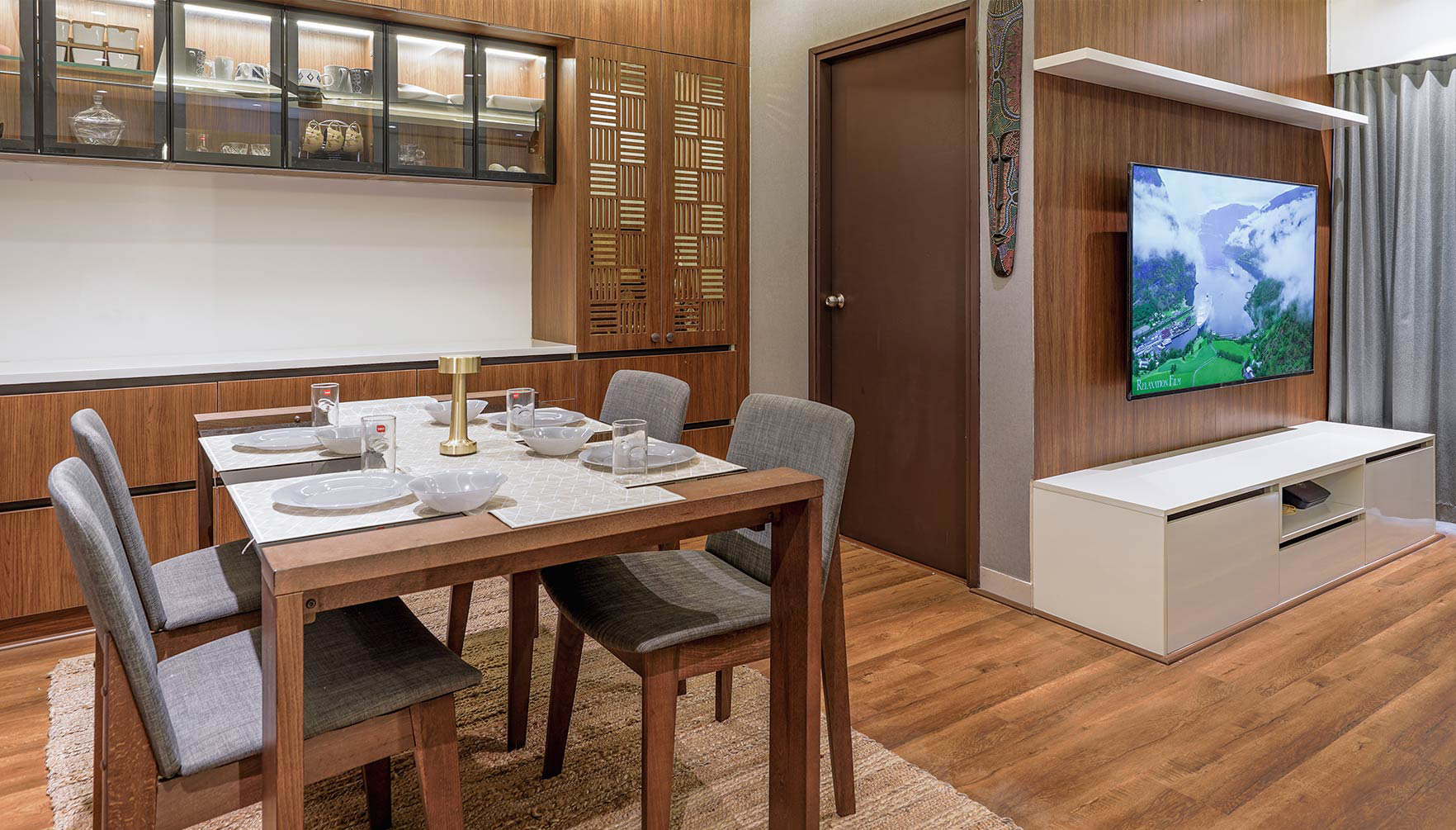 2 BHK Residential Interior Design